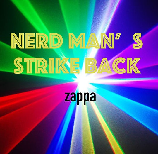 オリジナルシングル『Nerd man's strike back』ジャケットアート